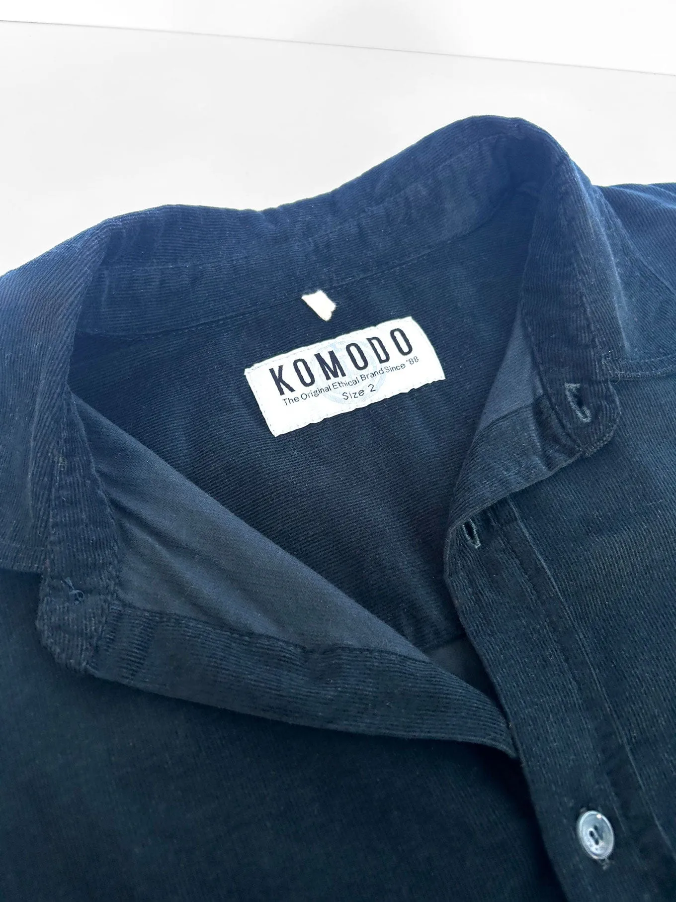 Abel Men's Cotton Shirt | Dark Marine