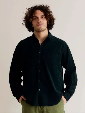 Abel Men's Cotton Shirt | Dark Marine
