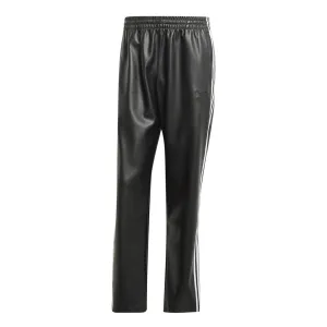 adidas - Men's Faux Leather Adicolor 3-Stripes Track Suit Pant (IZ4038)