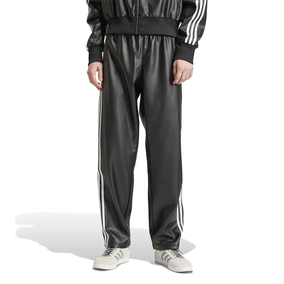 adidas - Men's Faux Leather Adicolor 3-Stripes Track Suit Pant (IZ4038)