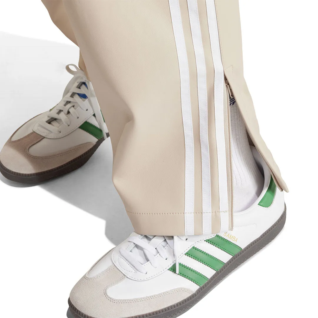 adidas - Men's Faux Leather Adicolor 3-Stripes Track Suit Pant (IZ4041)