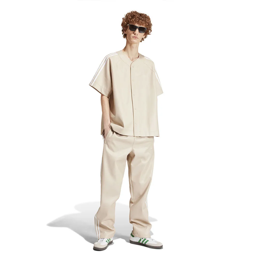 adidas - Men's Faux Leather Adicolor 3-Stripes Track Suit Pant (IZ4041)
