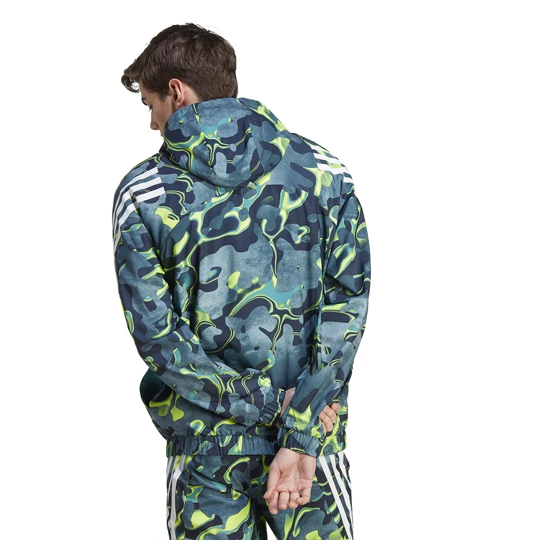 adidas - Men's Future Icons All Over Print Full Zip Hoodie (IJ8844)