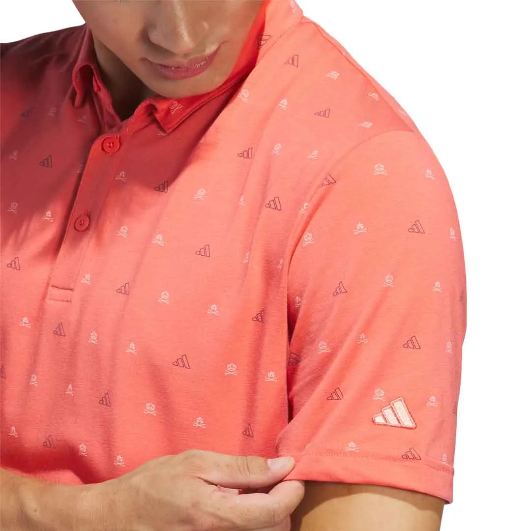 adidas - Mens Go-To Mini-Crest Print Polo (IS7333)