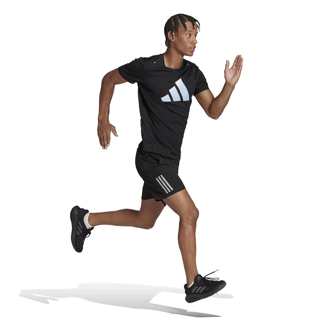 adidas - Men's Run Icons 3 Bar Logo T-Shirt (HR3243)