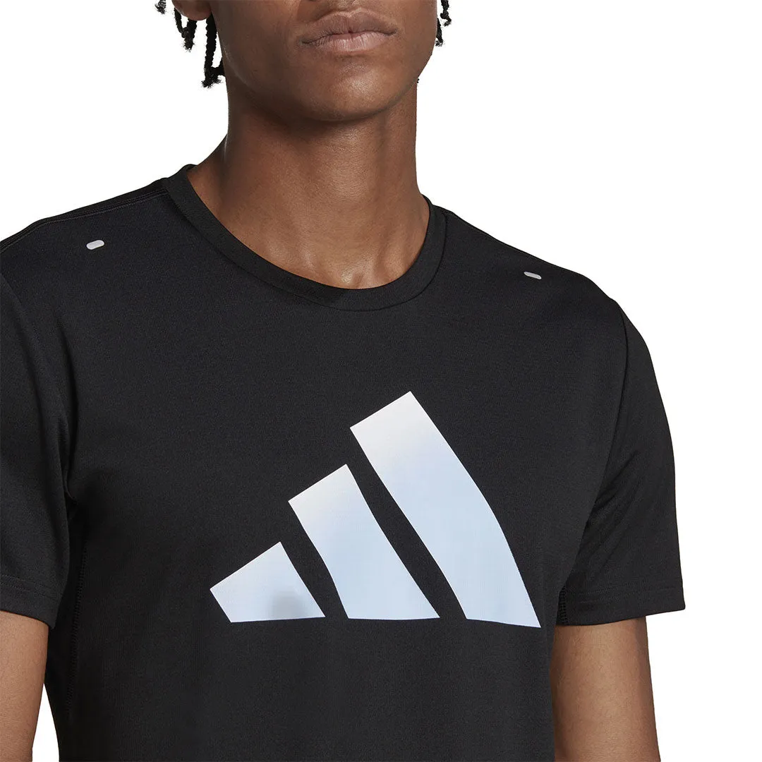 adidas - Men's Run Icons 3 Bar Logo T-Shirt (HR3243)