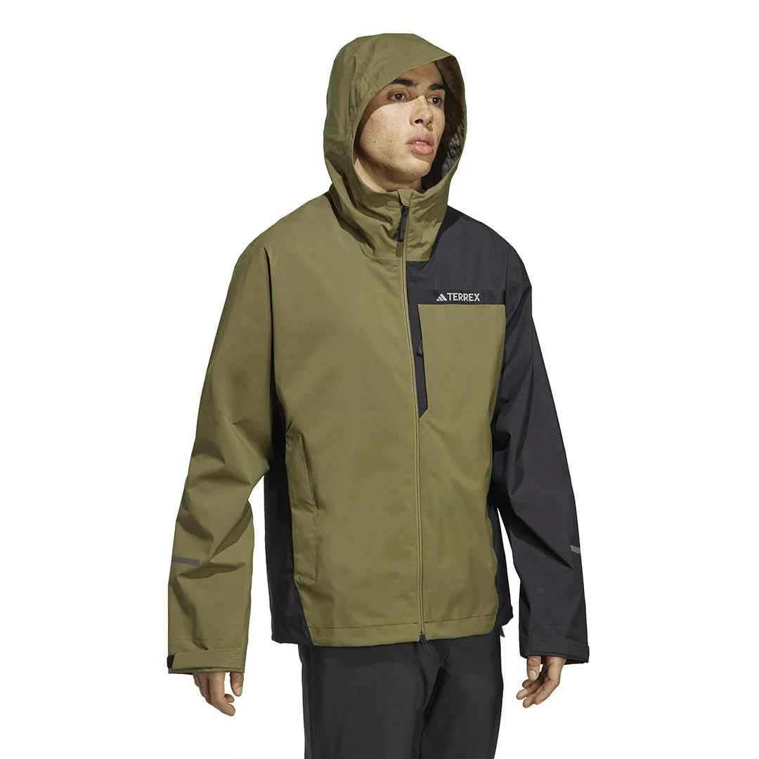 adidas - Men's Terrex Multi RAIN.RDY 2.5-Layer Rain Jacket (HM4049)