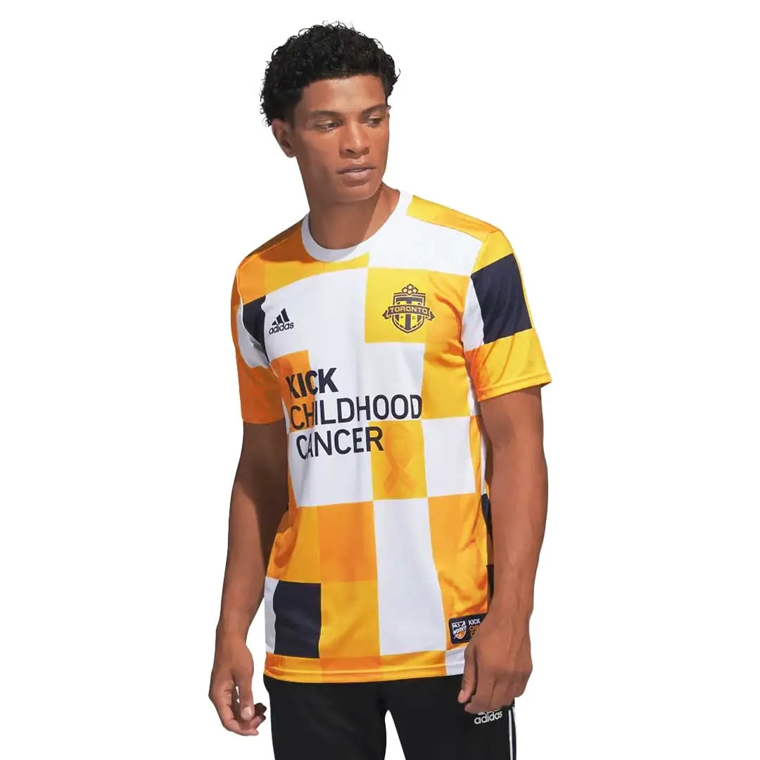 adidas - Men's Toronto FC Kick Childhood Cancer Pre-Match Jersey (HT7799)