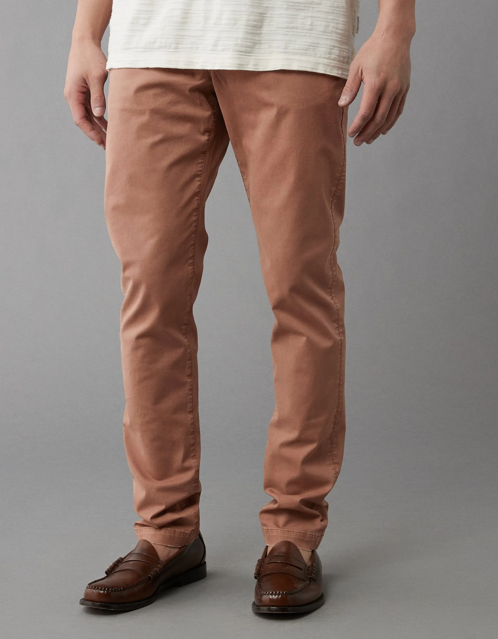 AE Flex Slim Lived-In Khaki Pant