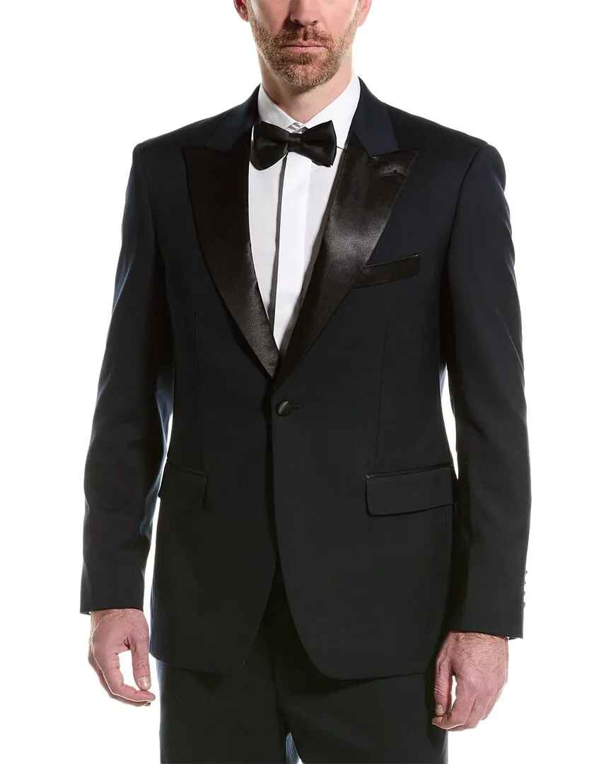 Alton Lane Sullivan Peaked Tailored Fit Suit with Flat Front Pant