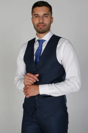 Arthur Classic Birdseye Waistcoat