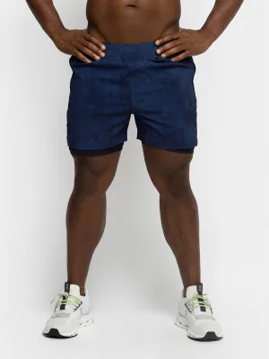 BARRY'S ACID WASH 4IN LINED SPRINTER SHORT BARRY'S Clothing