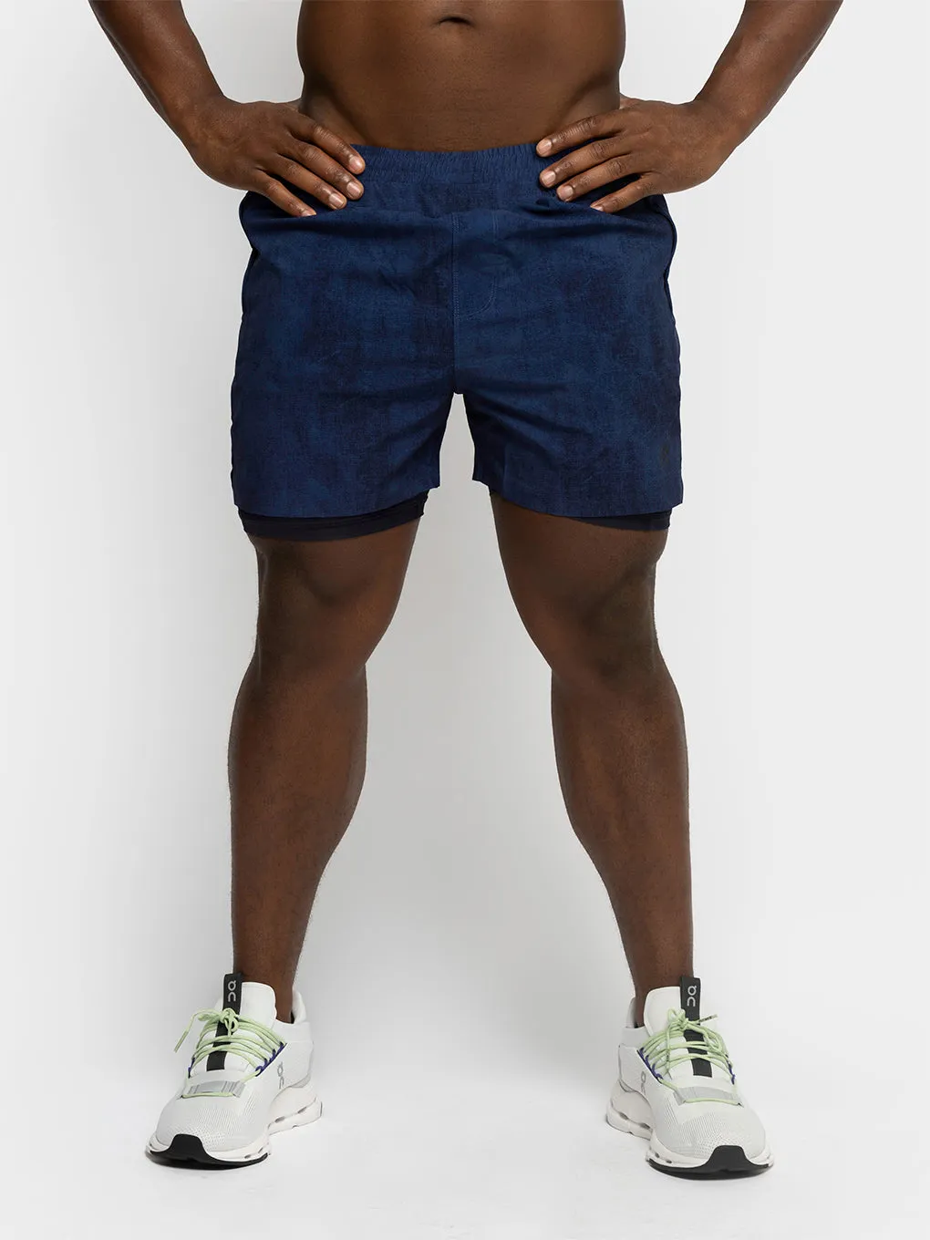 BARRY'S ACID WASH 4IN LINED SPRINTER SHORT BARRY'S Clothing