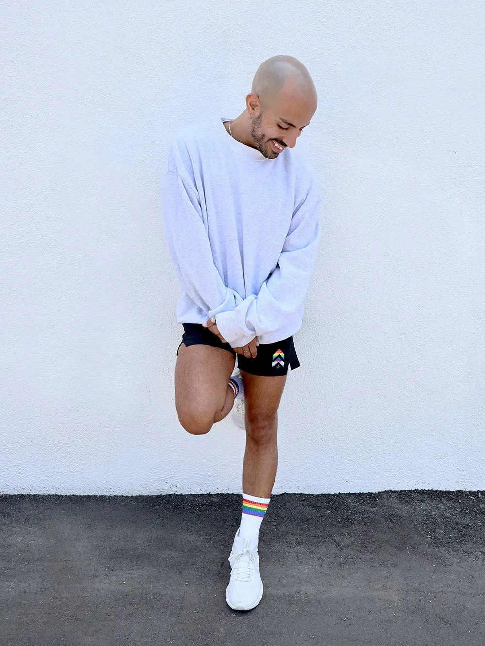 BARRY'S PRIDE BLACK TRAIN SHORT 5IN LINED BARRY'S Clothing