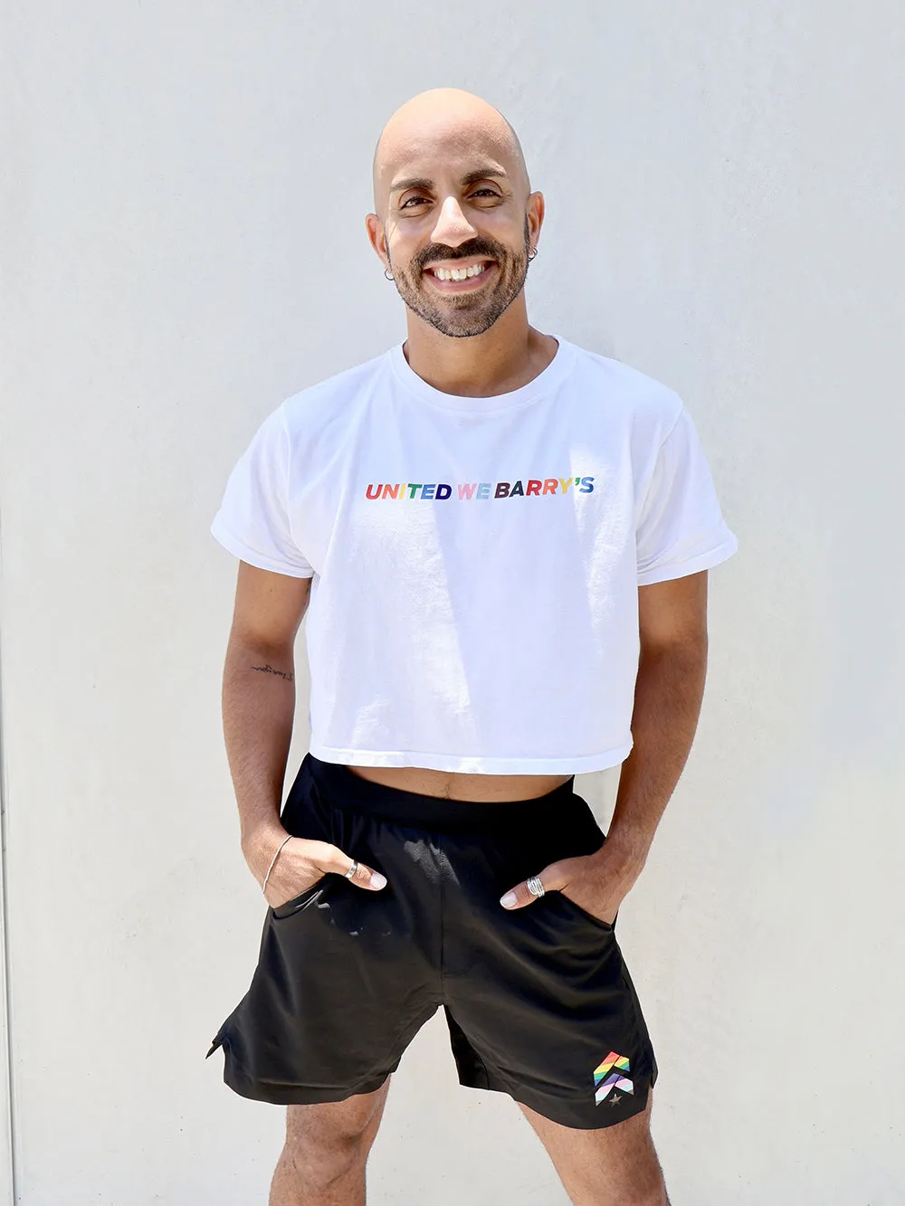 BARRY'S PRIDE BLACK TRAIN SHORT 5IN LINED BARRY'S Clothing