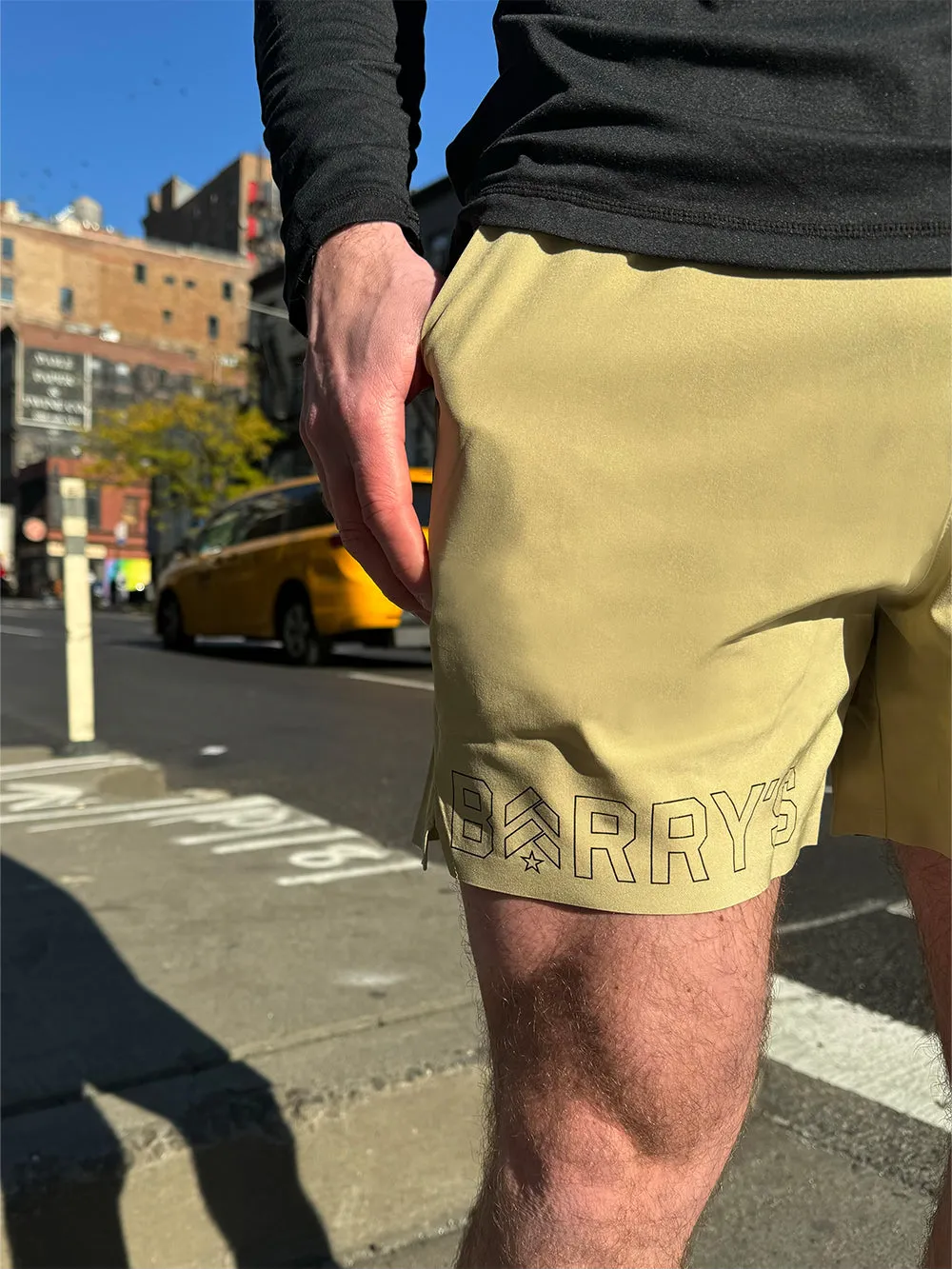 BARRY'S TAUPE 5" LINED TRAIN SHORT BARRY'S Clothing
