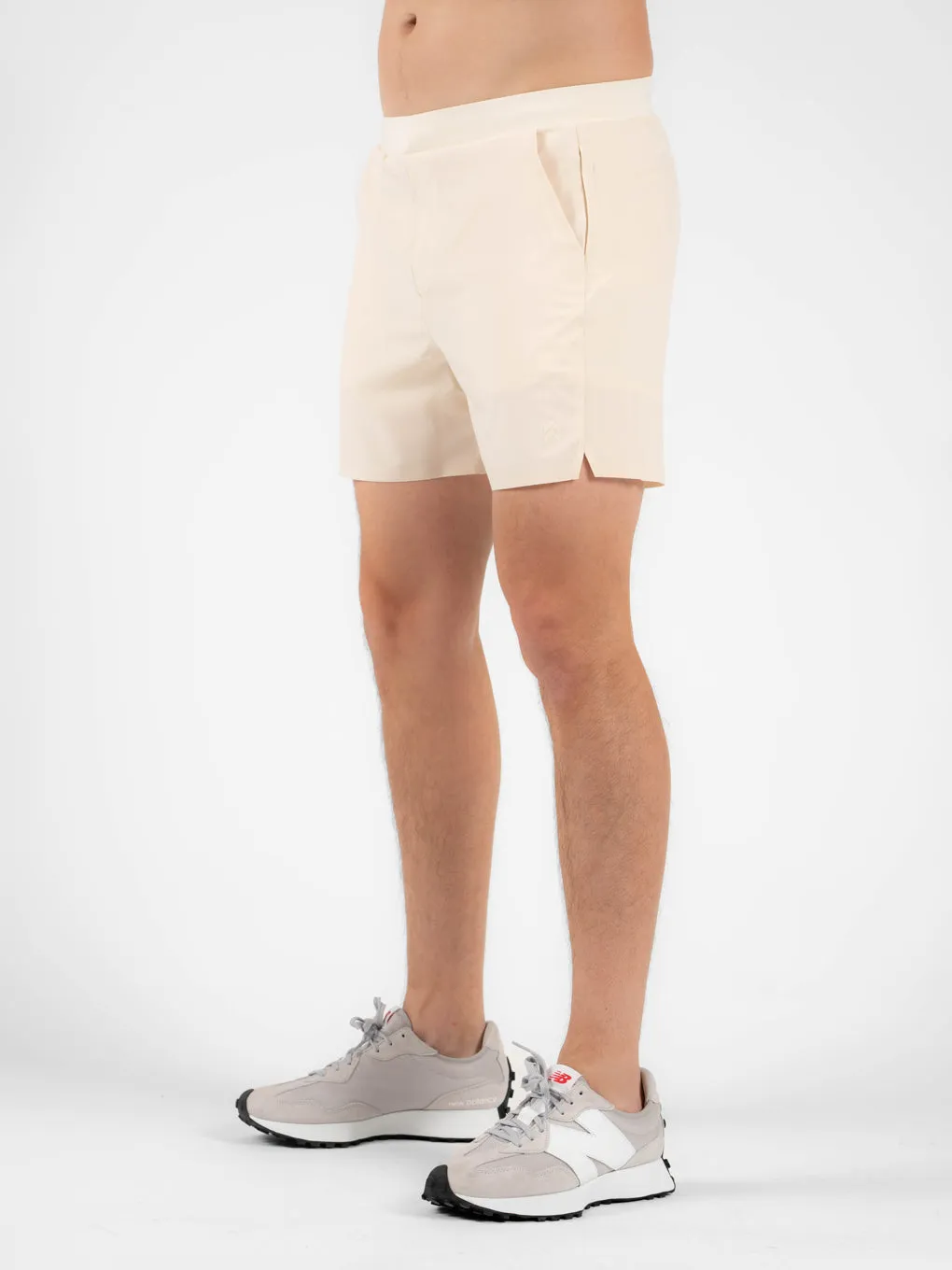BARRY'S VINTAGE WHITE FLEX WAIST 5IN SHORT BARRY'S Clothing