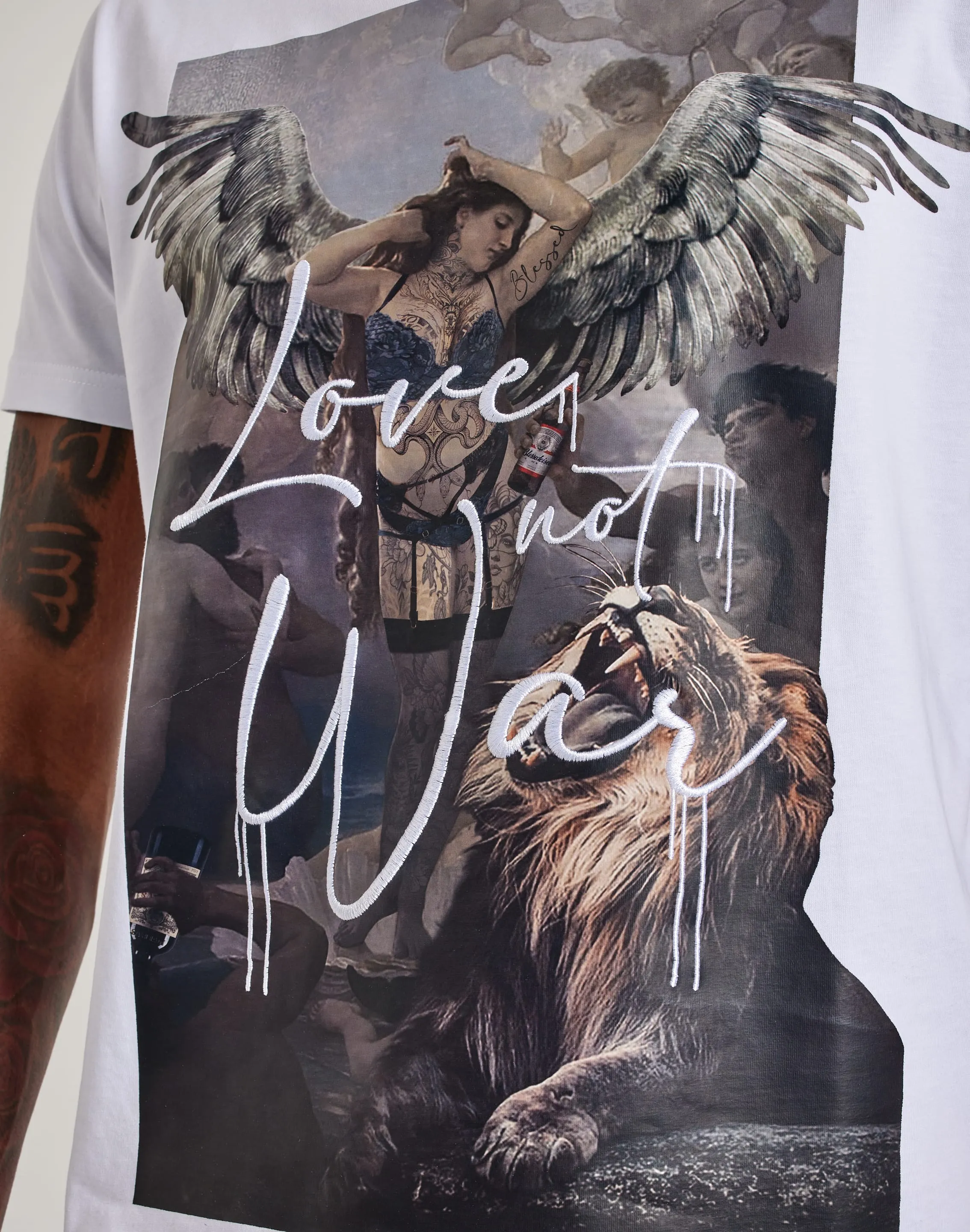 Blessed UK Aphrodite Love Not War Tee
