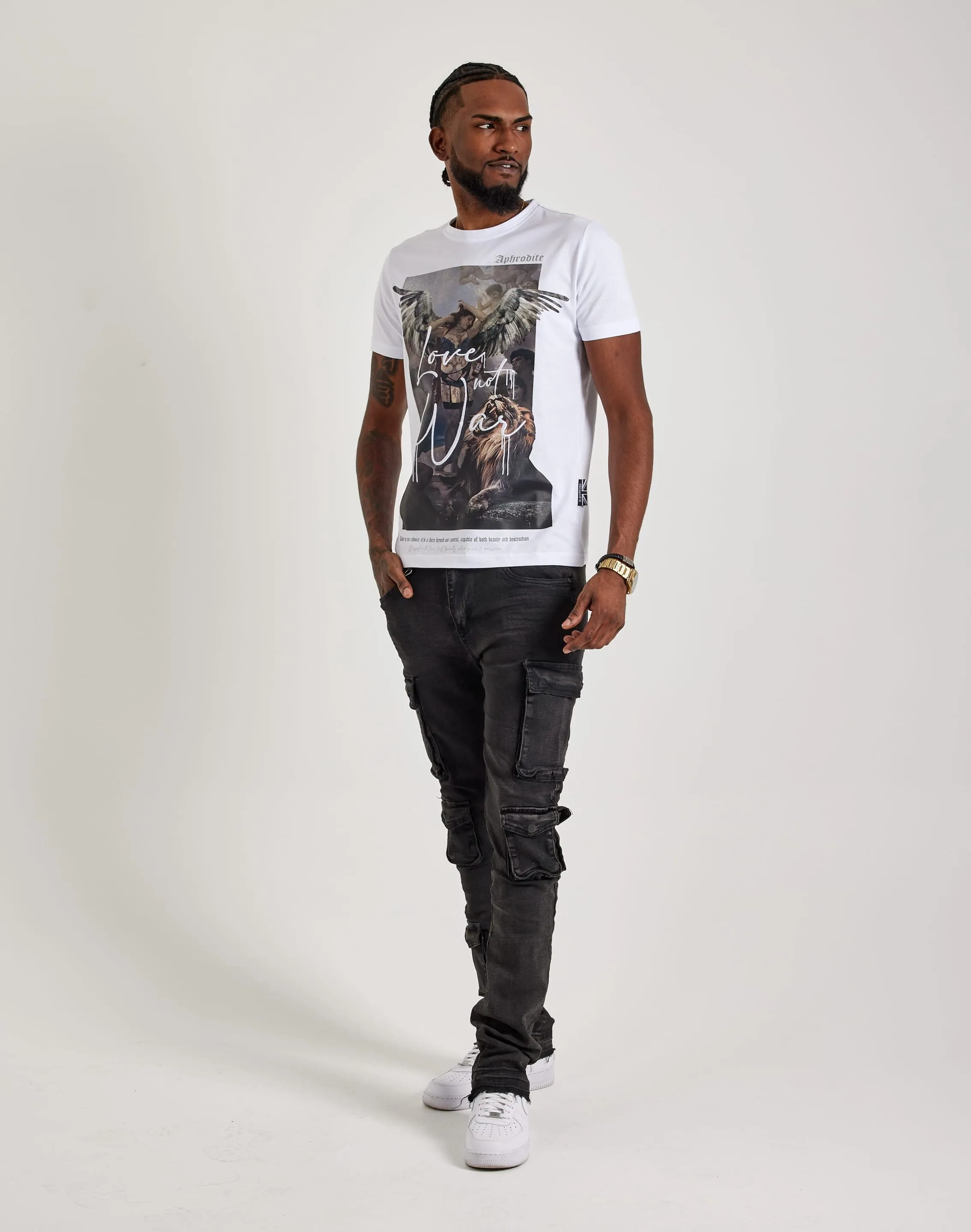 Blessed UK Aphrodite Love Not War Tee