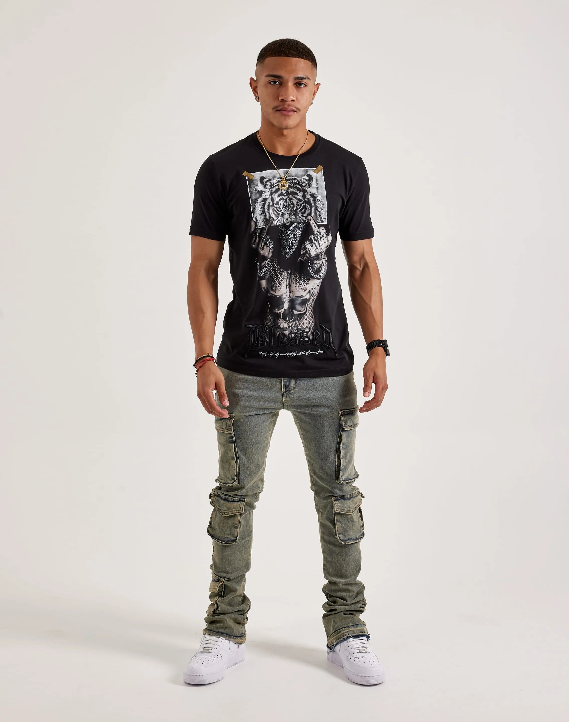 Blessed UK Regret Is The Only Wound Tee