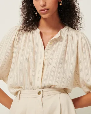 Blouse A View Sandcream