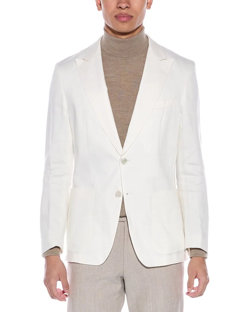 BOSS Hugo Boss Slim Fit Linen Blazer