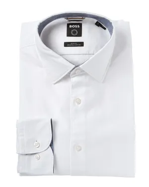 BOSS Hugo Boss Slim Fit Linen-Blend Dress Shirt