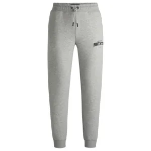 BOSS x NFL signature-tape tracksuit bottoms with special branding