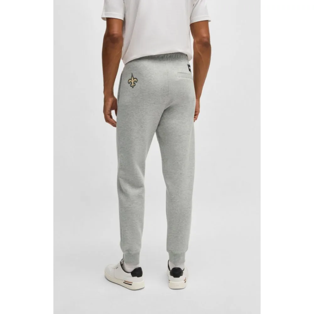 BOSS x NFL signature-tape tracksuit bottoms with special branding