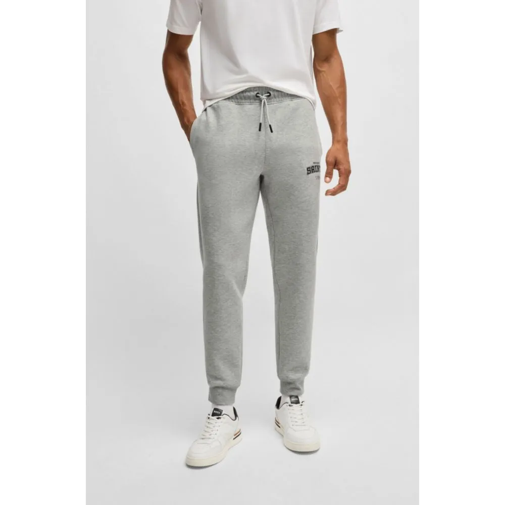 BOSS x NFL signature-tape tracksuit bottoms with special branding
