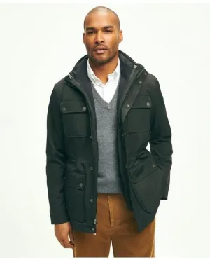 Brooks Brothers Men's 3-In-1 Down Tech Coat Black Brooks Brothers