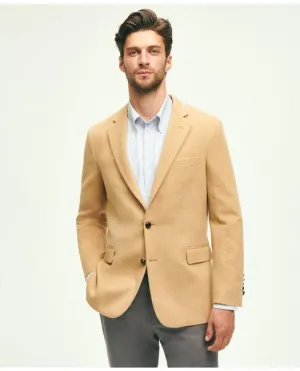 Brooks Brothers Men's Classic Fit  Hair Twill 1818 Sport Coat Camel Brooks Brothers
