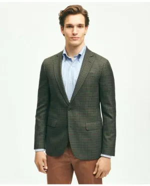 Brooks Brothers Men's Classic Fit Wool Hopsack Sport Coat Olive Brooks Brothers