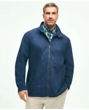 Brooks Brothers Men's Cotton Blend Harrington Jacket Navy Brooks Brothers
