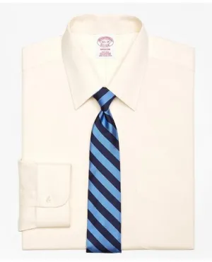Brooks Brothers Men's Madison Relaxed-Fit Dress Shirt Ecru Brooks Brothers
