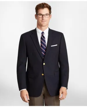 Brooks Brothers Men's Madison Traditional-Fit Two-Button Classic 1818 Blazer Navy Brooks Brothers