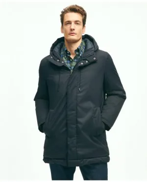 Brooks Brothers Men's Polar Series Down Parka Jacket Navy Brooks Brothers