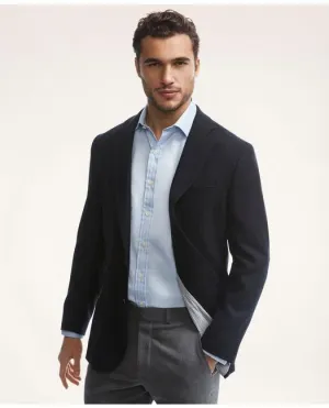 Brooks Brothers Men's Regent Classic-Fit Hopsack Blazer Navy Brooks Brothers