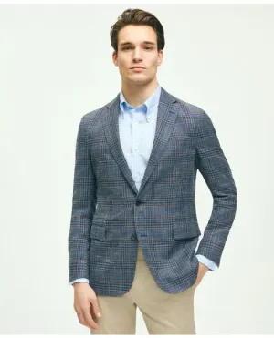 Brooks Brothers Men's Regent Classic-Fit Hopsack Check Sport Coat Blue Brooks Brothers