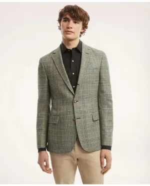 Brooks Brothers Men's Regent Classic-Fit Lambswool Multi-Plaid Sport Coat Beige Brooks Brothers