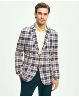 Brooks Brothers Men's Regent Classic-Fit Madras Sport Coat Ivory Brooks Brothers