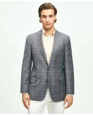 Brooks Brothers Men's Regent Classic-Fit Wool Check Sport Coat Grey Brooks Brothers