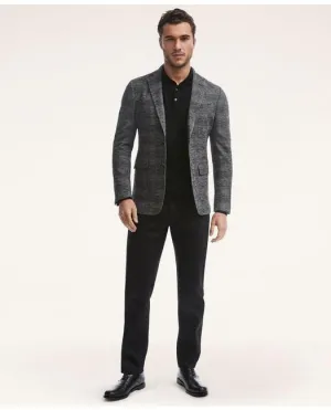 Brooks Brothers Men's Regent Regular-Fit Knit Check Sport Coat Grey Brooks Brothers