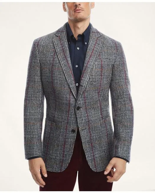Brooks Brothers Men's Regent Regular-Fit Wool Sport Coat Grey Brooks Brothers
