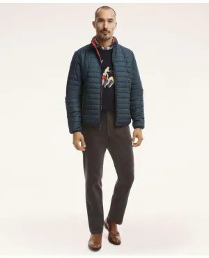 Brooks Brothers Men's Reversible Down Puffer Jacket Navy Brooks Brothers
