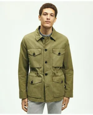 Brooks Brothers Men's Ripstop Field Jacket Medium Green Brooks Brothers