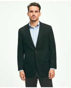 Brooks Brothers Men's Traditional Fit Cashmere 1818 Sport Coat Black Brooks Brothers