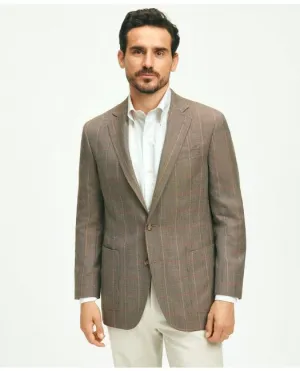 Brooks Brothers Men's Traditional Fit Wool Patch Pocket Sport Coat Brown Brooks Brothers