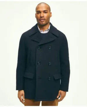 Brooks Brothers Men's Wool Peacoat Navy Brooks Brothers