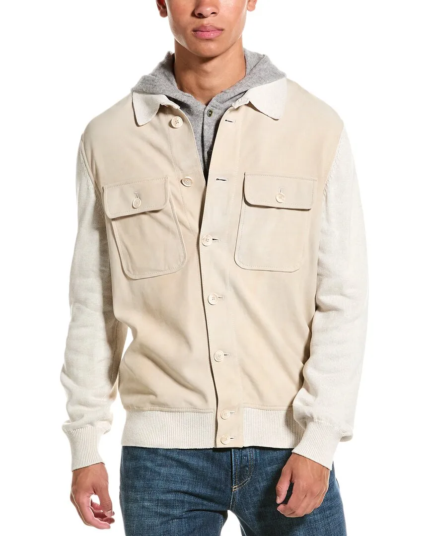 Brunello Cucinelli Leather Jacket